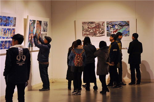 丝路华彩 龟兹壁画艺术交流展暨衍生品大赛在山东工艺美术学院盛大开幕
